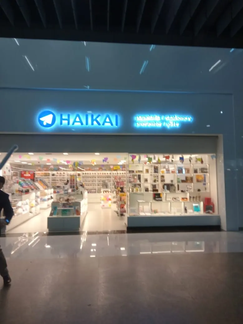 Loja da Haikai Papelaria no Aeroporto de Guarulhos