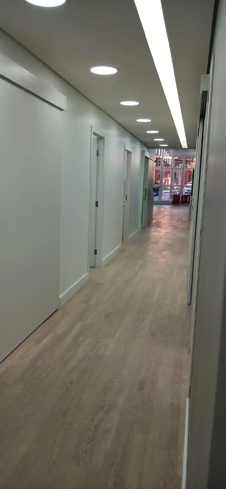 Pintura em clínica da Cia da Consulta