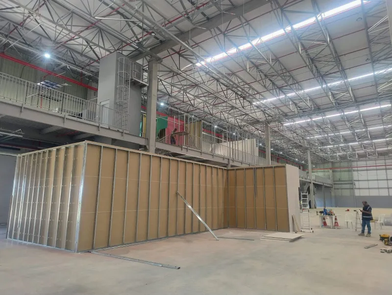 Fechamento de ambientes no térreo