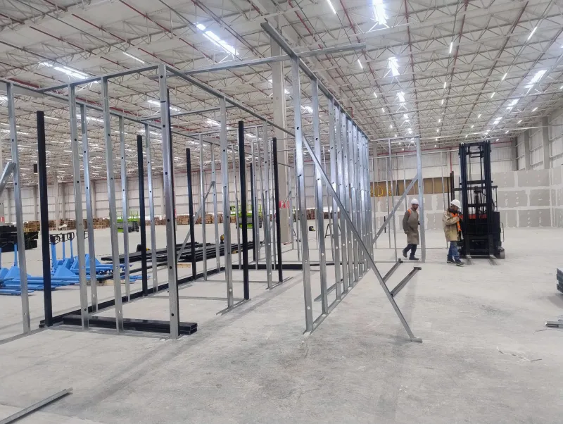Estrutura em steel frame